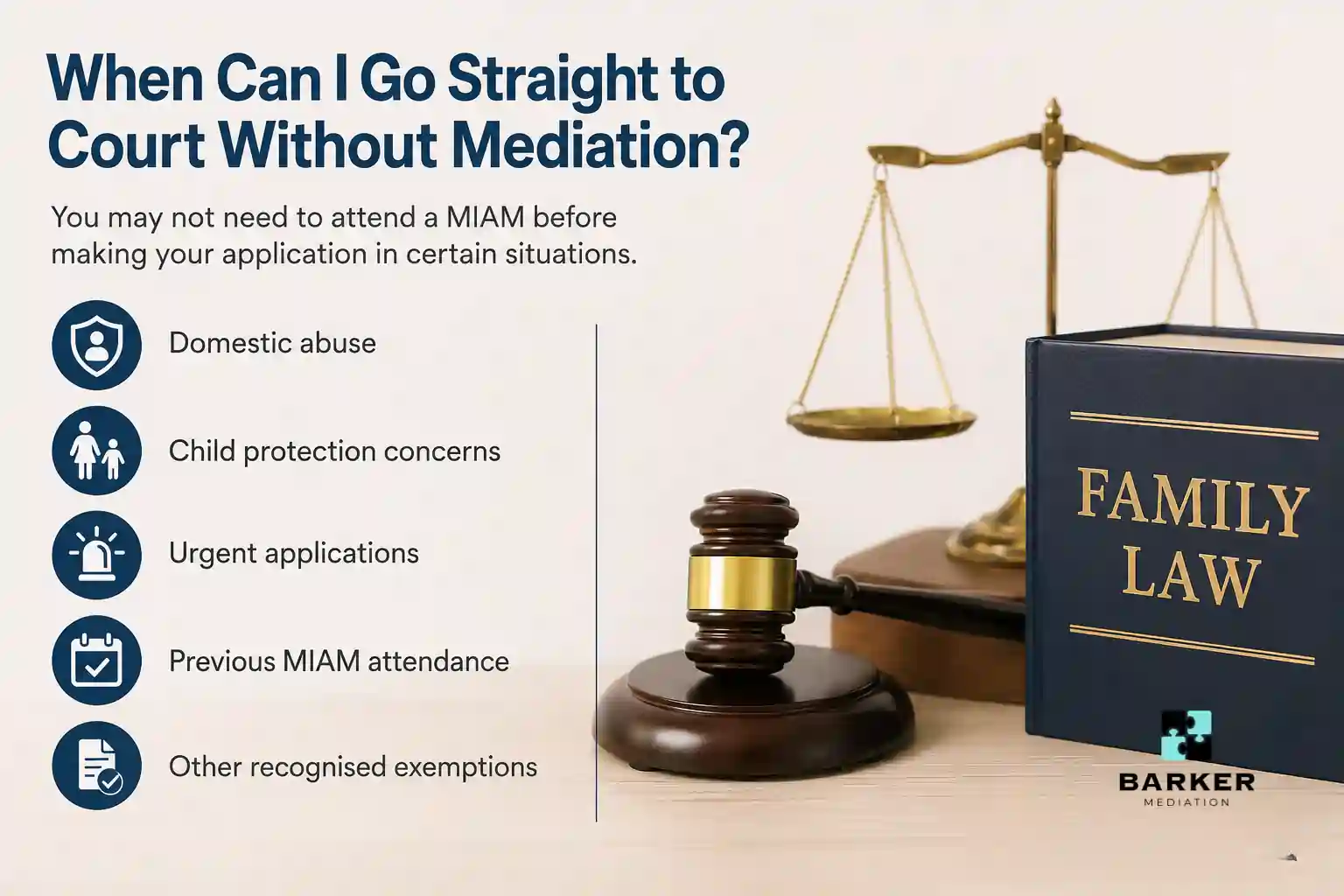 When Can I Go Straight to Court Without Mediation Colchester?